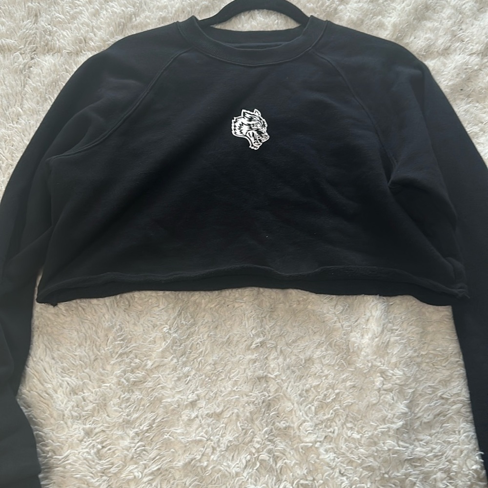 Gently Used Black cropped DARC Sport top